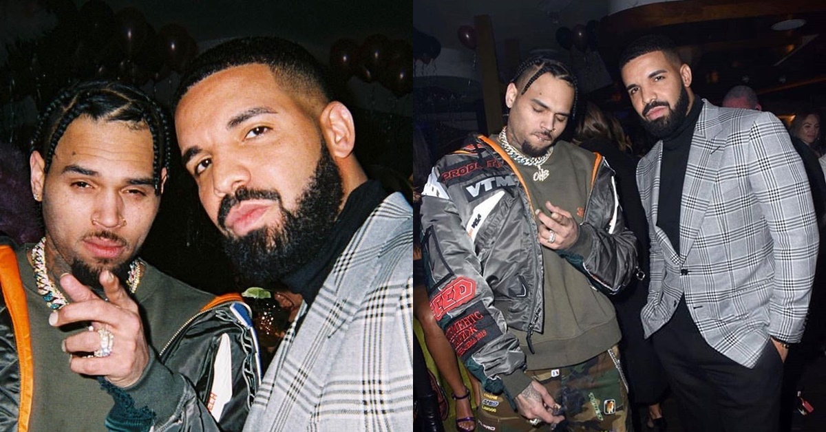 CHRIS BROWN RECALLS DRAKE CONVERSATION AFTER SQUASHING CLUB BRAWL BEEF ...